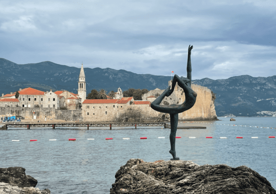 Budva Montenegro Ballerina