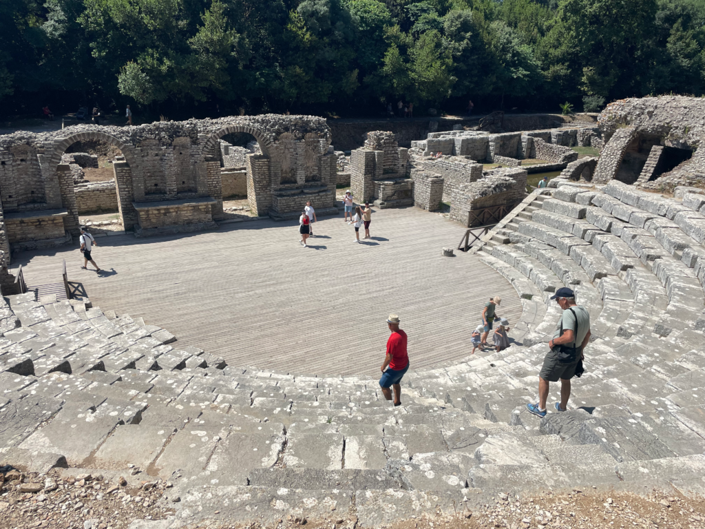 Day in Ksamil: Butrint Amphitheater