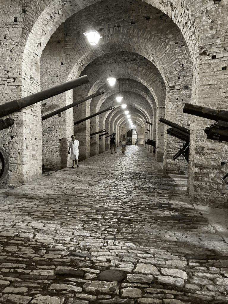 Gjirokaster Castle Cannons