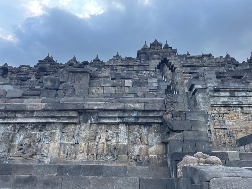 Borobudur from Below