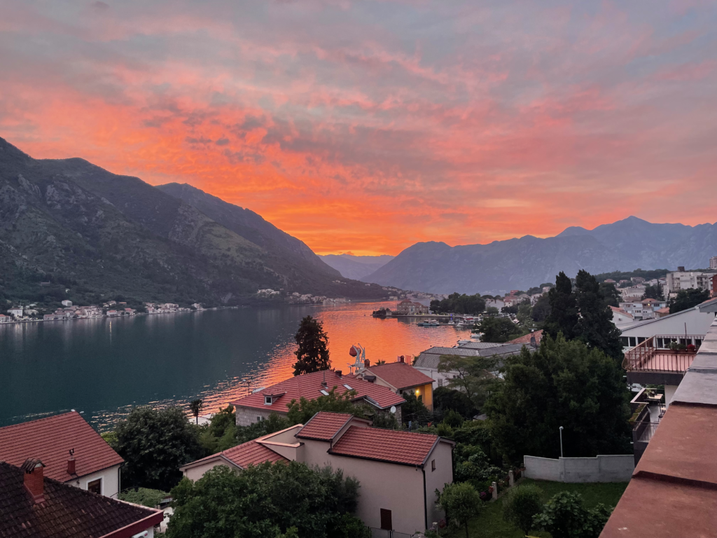 best things to do in Kotor: Watch a sunset