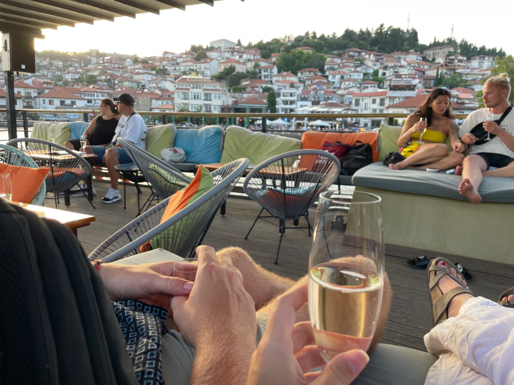 best things to do in ohrid: sunset cruise