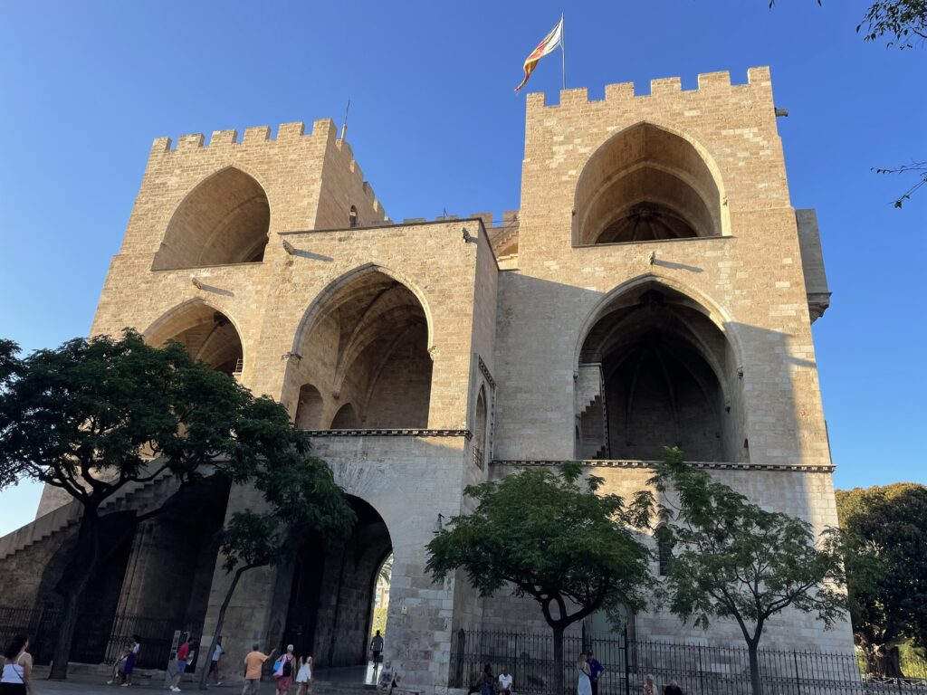 best things to do in Valencia: Torres de Serranos 