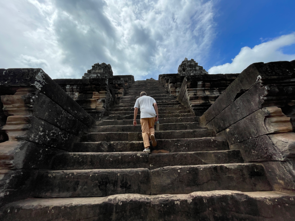 Angkor Wat Ta Keo Stairs