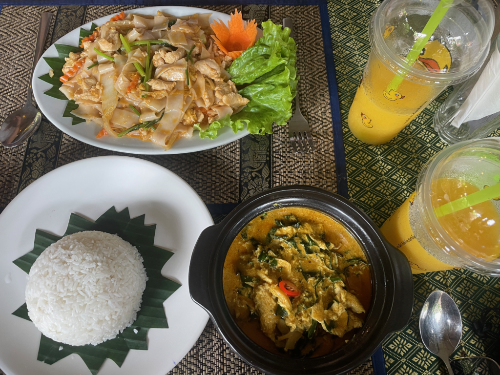 Cambodian Food Chicken Amok