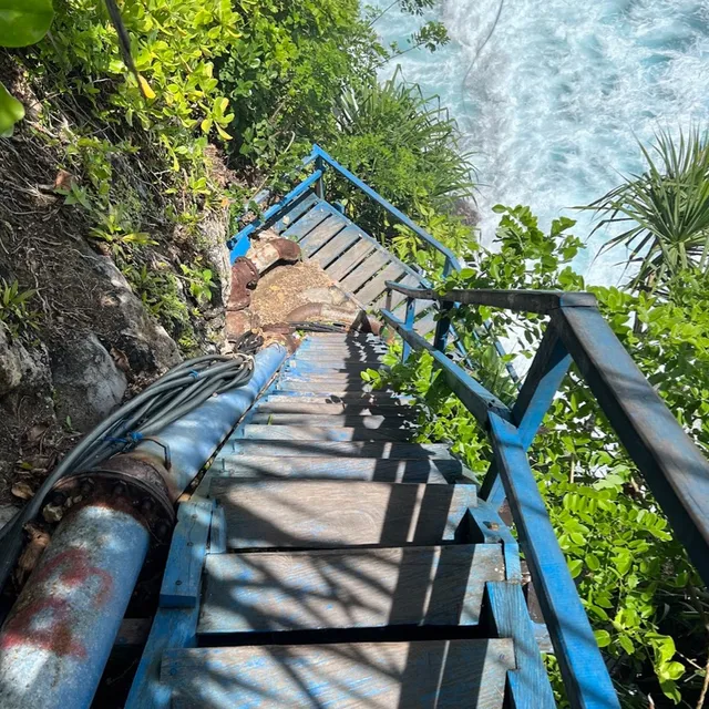 Guyangan Waterfall Stairs