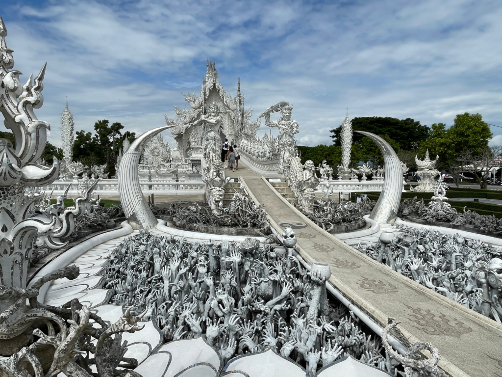 White Temple Entrance Chiang Rai