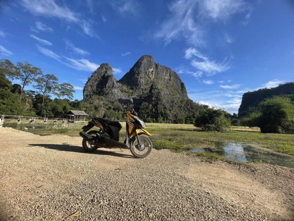 Renting a Moped in Thailand