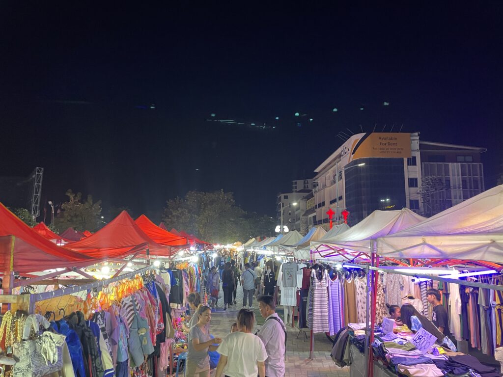 Night Market Vientiane