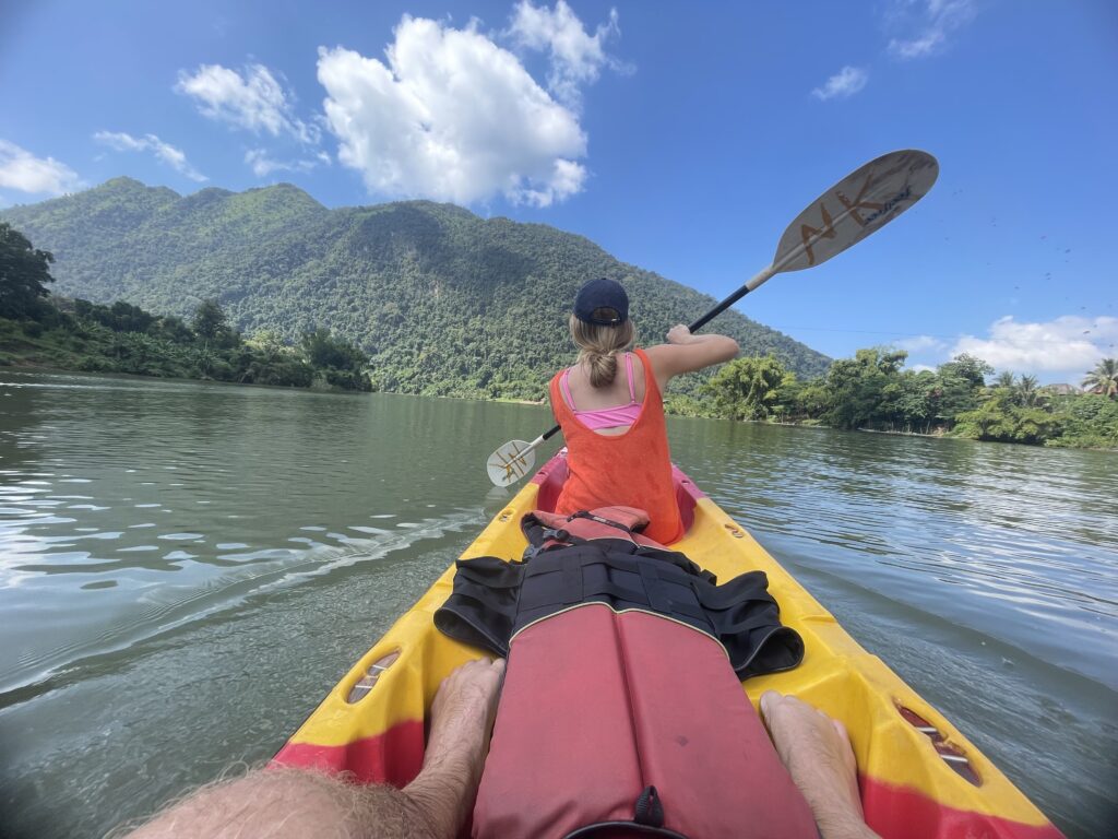 Kayaking Nam Ou River Nong Khiaw Laos