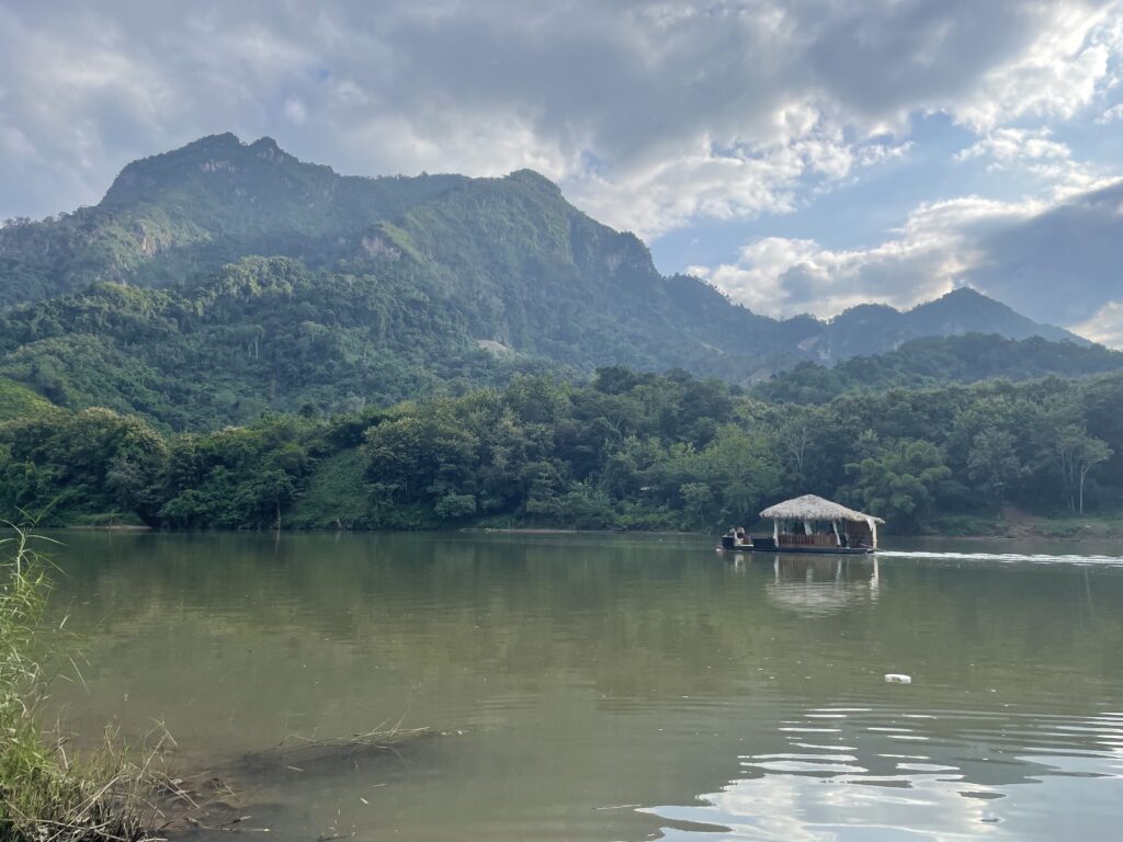 Party Boat in Nong Khiaw