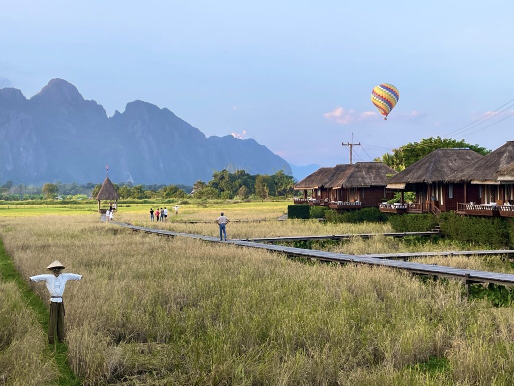 Hot Air Balloon Vang Vieng