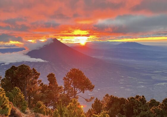 Acatenango Hike Sunrise
