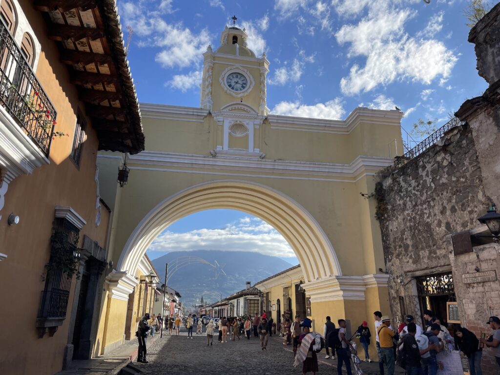 best things to do in Antigua Guatemala: Antigua Arch