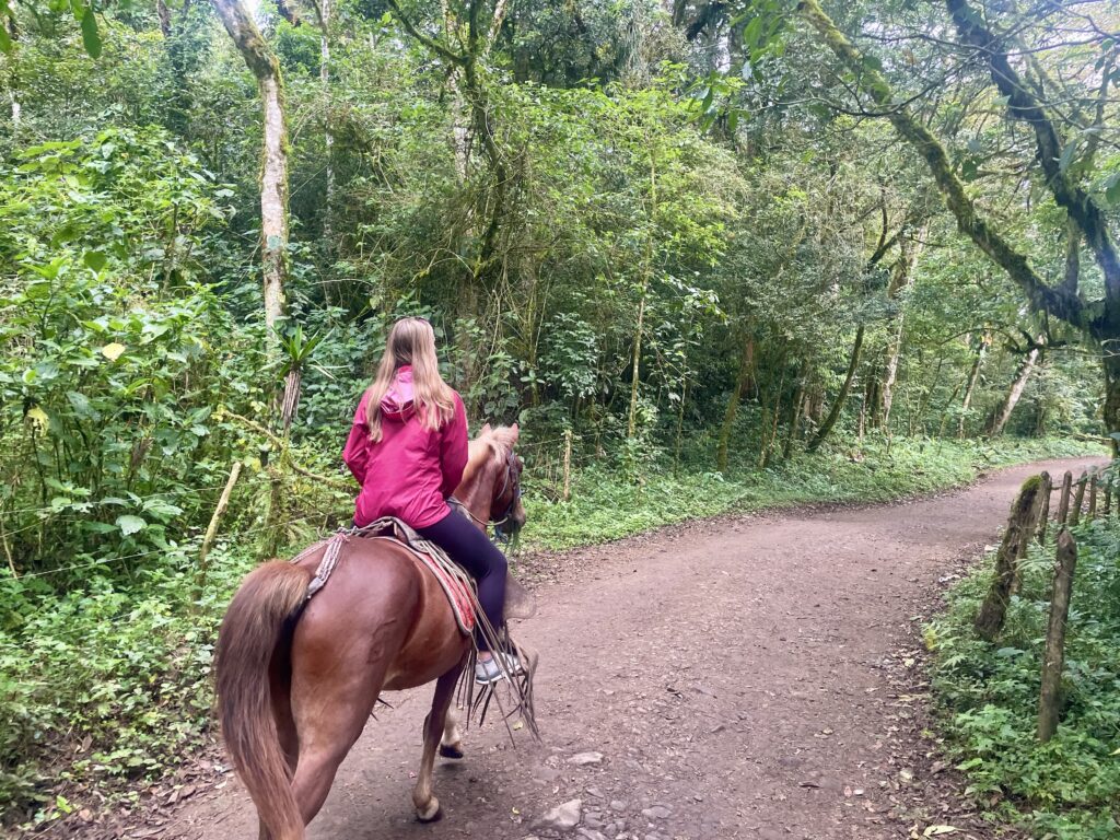 best things to do in Nicaragua: Horseback Riding Miraflor Cloud Forest