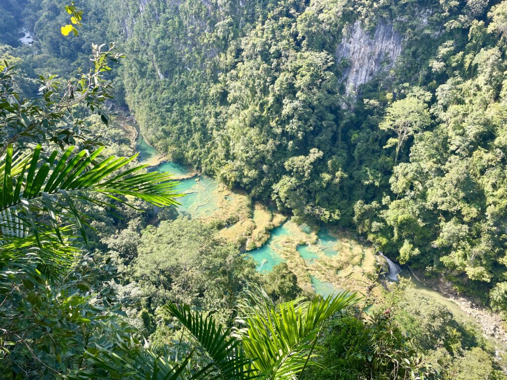 Semuc Champey Mirador View