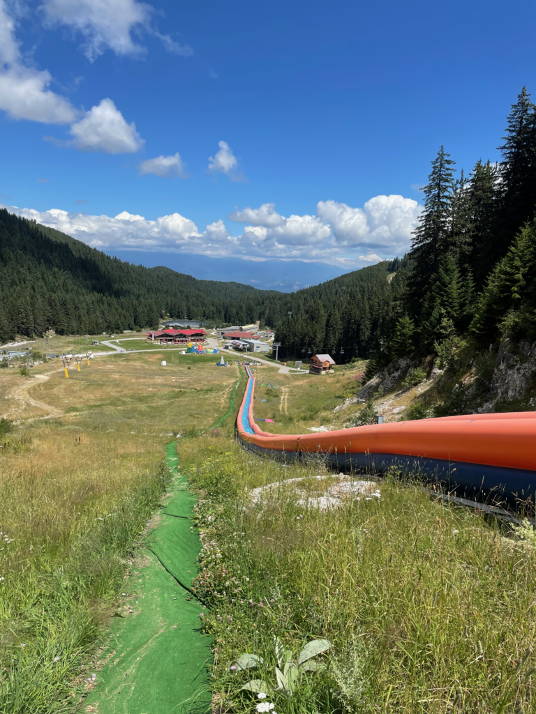 things to do in Bansko in the summer: water slide