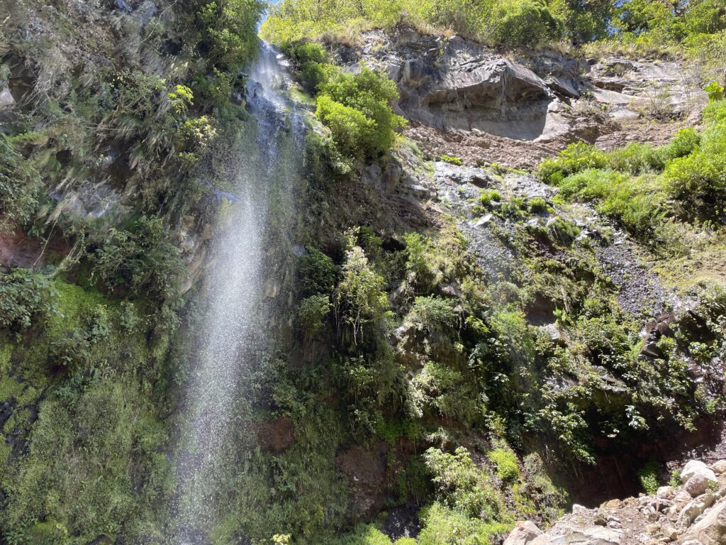 things to do in Boquete: pipeline trail waterfall