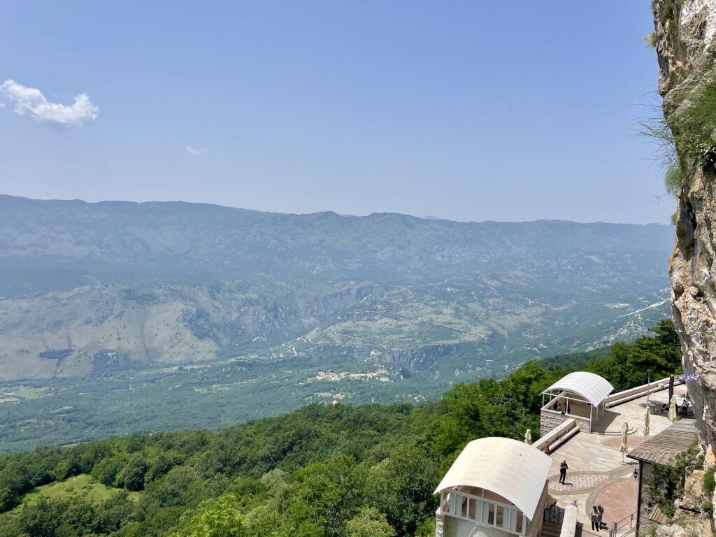 Valley View from Ostrog Monastery